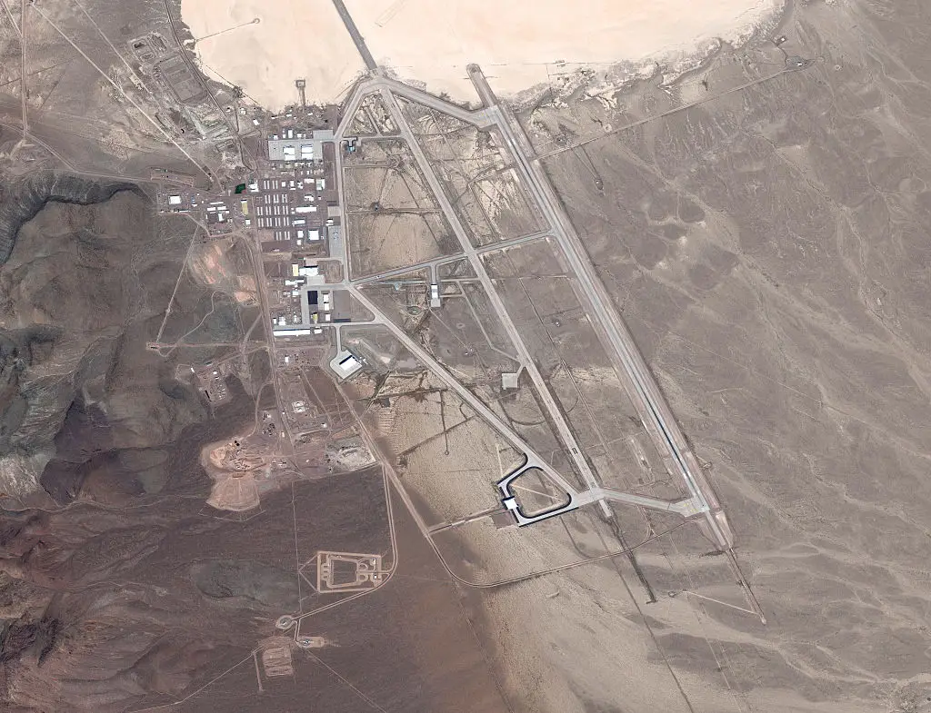 Area 51 largely remains a mystery to the public (DigitalGlobe via Getty Images via Getty Images)