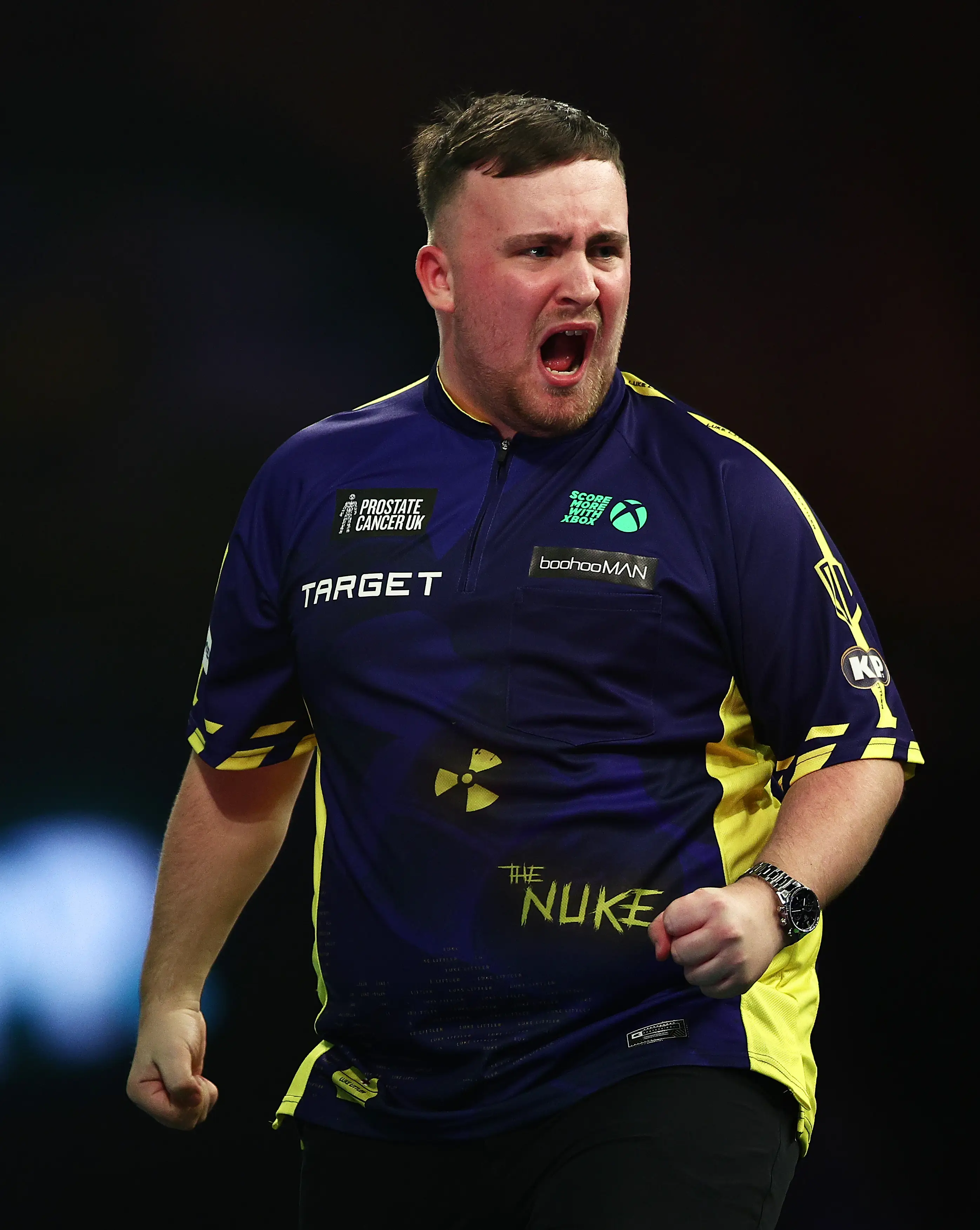 The darts star found a way to win after a shaky start (James Fearn/Getty Images)