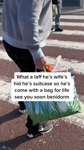 The whole thing started yesterday.