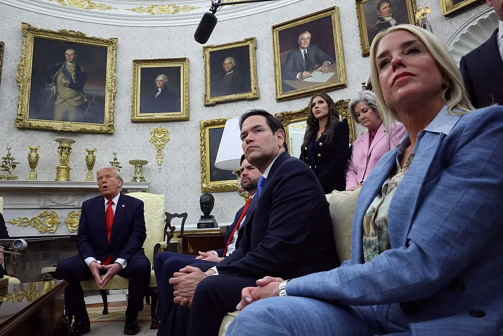 Marco Rubio suggested that the US president is becoming increasingly frustrated (Win McNamee/Getty Images)