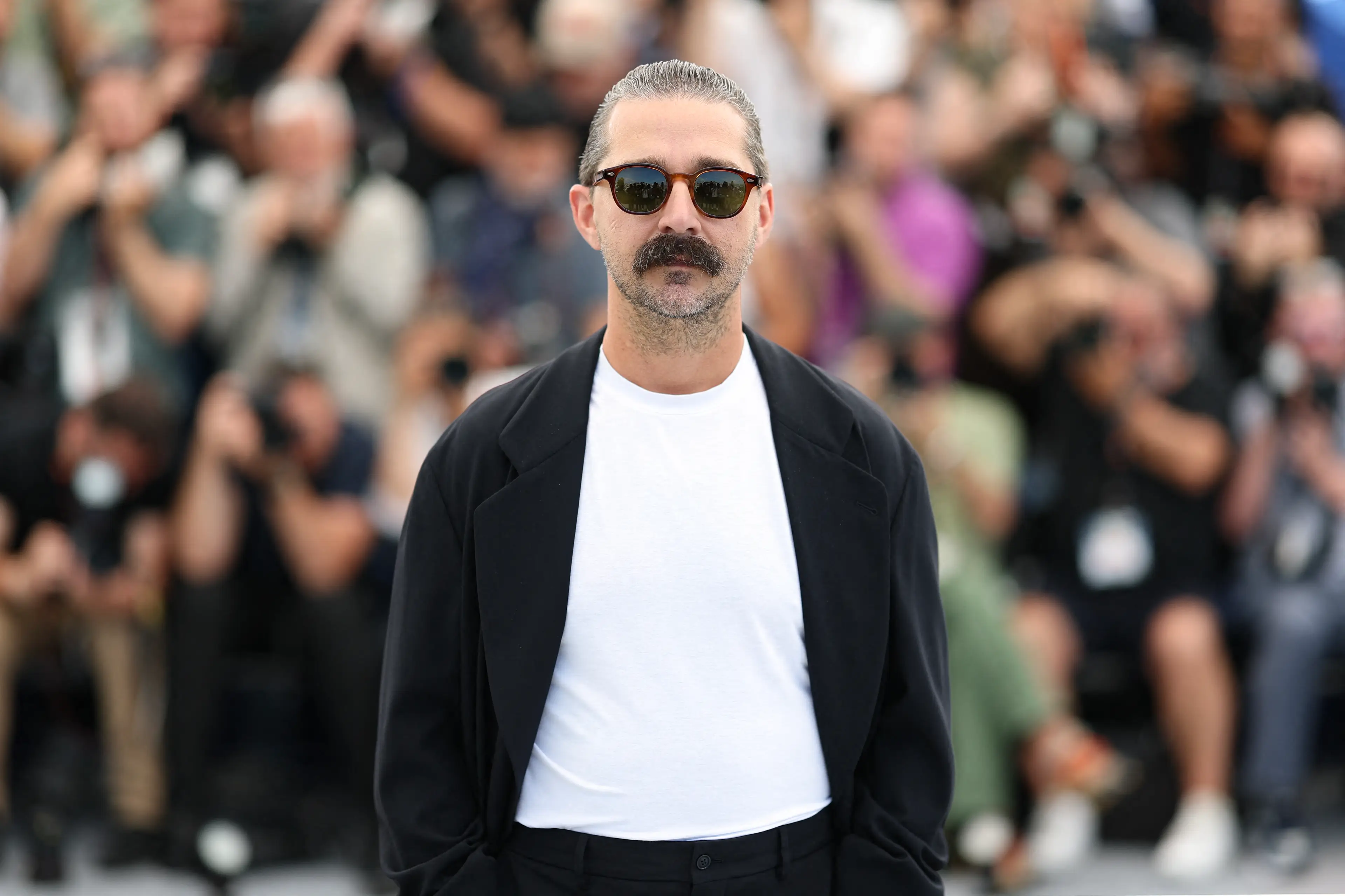 LaBeouf was arrested at Mardi Gras (SAMEER AL-DOUMY/AFP via Getty Images)