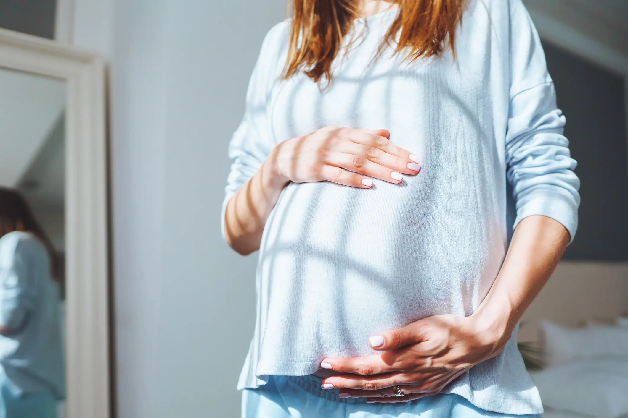 The woman was pregnant with twins that were not biologically related. (Getty Stock Image)