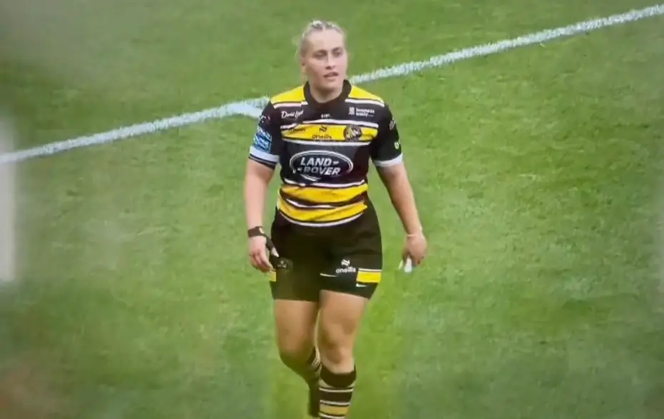 Sinead Peach was sent packing after riling up the referee on Saturday (Women's Super League)