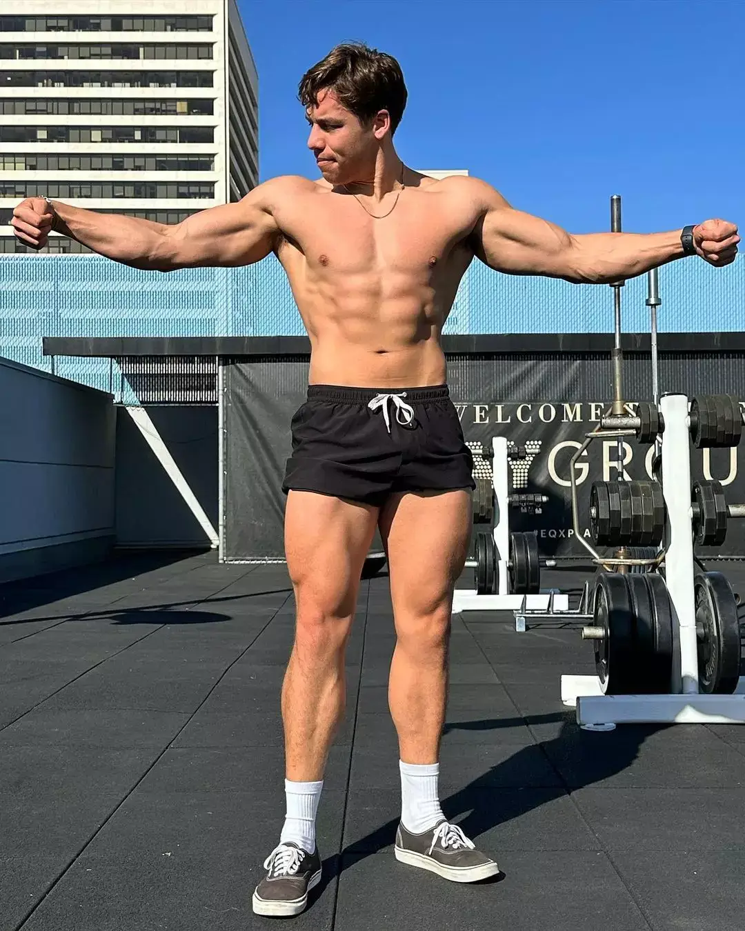 Baena revealed his father's best acting advice was to always 'do the reps'.