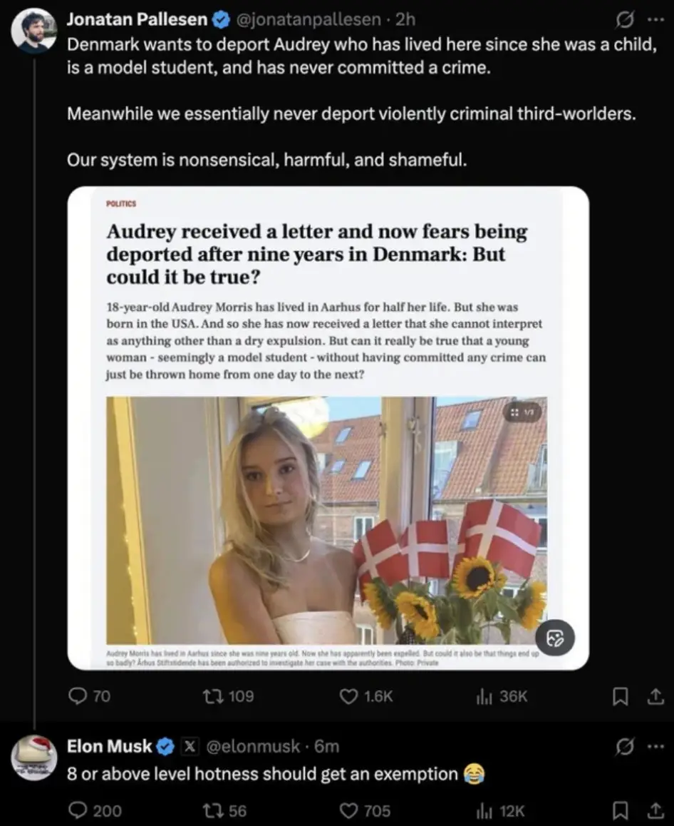 Musk posted the tweet then shortly after deleted it (X)