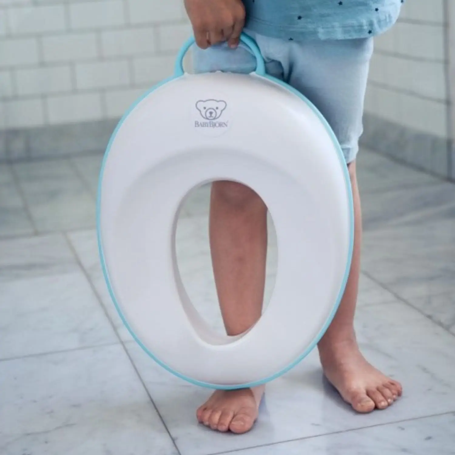 This portable toilet seat is available from £35.90 (BabyBjörn)