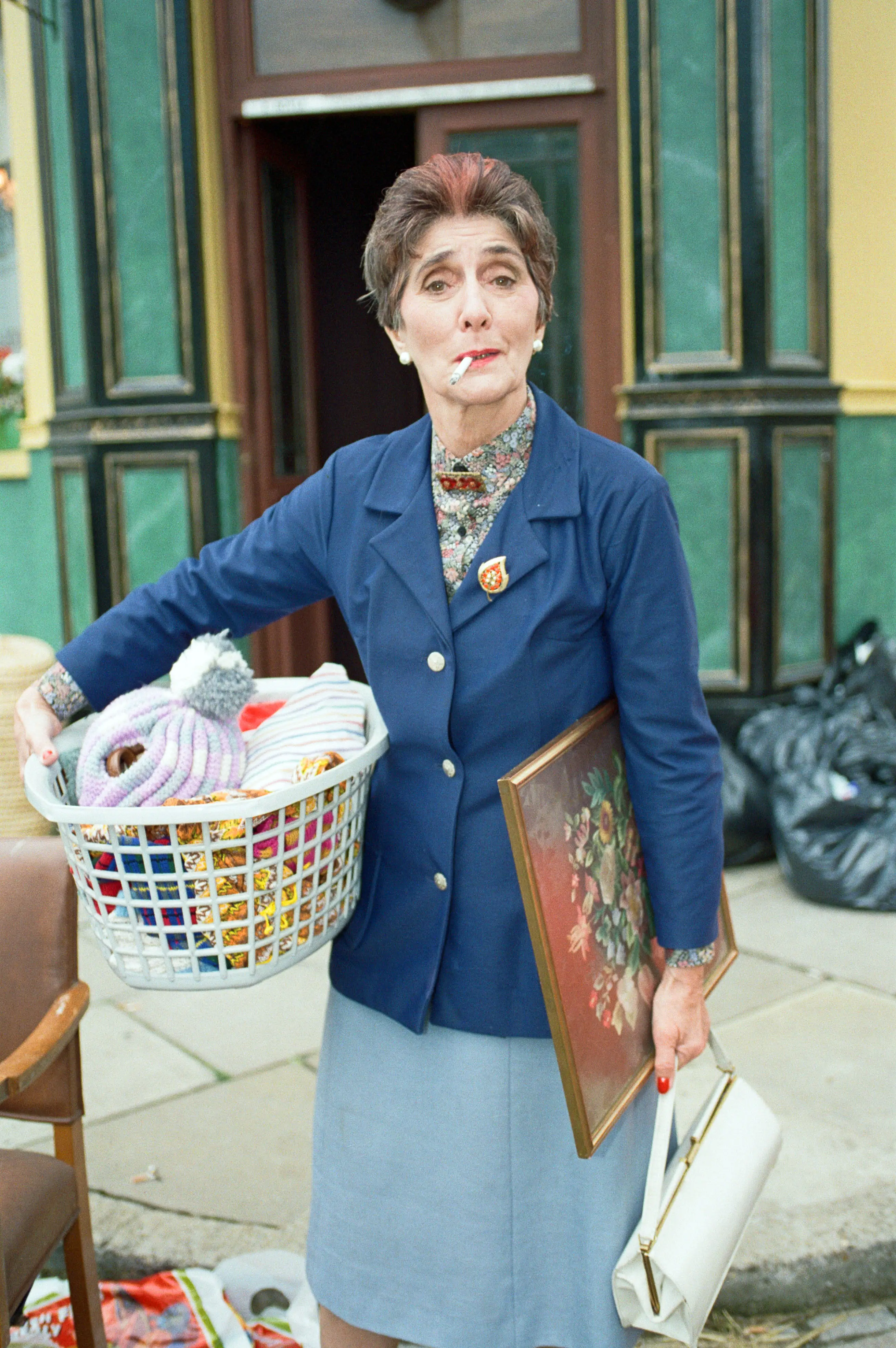 The iconic Dot Cotton in the 90s. (Nigel Wright/Mirrorpix/Getty Images)