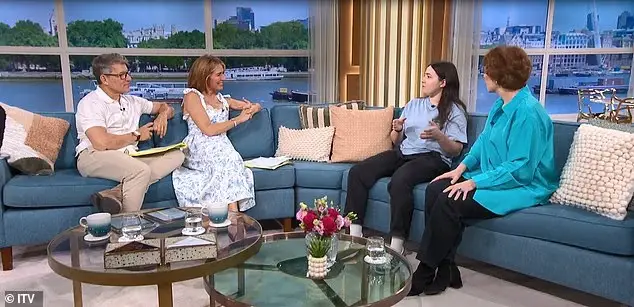 Sarah Meyer went on This Morning to give a life update (ITV/This Morning)