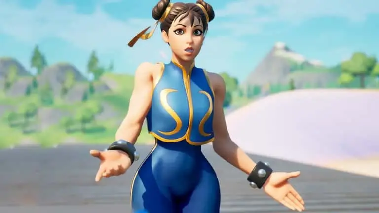 Chun Li arrived on Fortnite in 2023 (Epic Games)