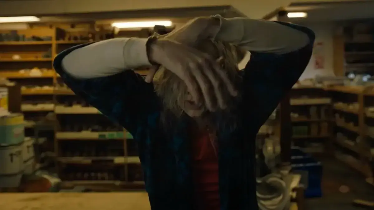 The film features Nicolas Cage as a serial killer. (NEON)