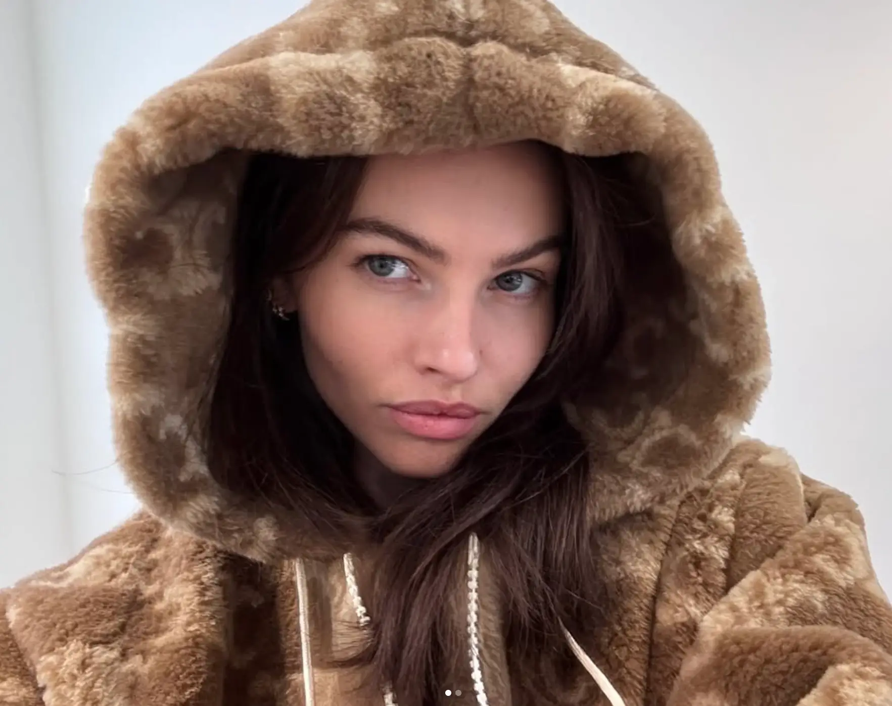 Thylane Blondeau hit back at people accusing her of undergoing cosmetic procedures (Instagram/@thylaneblondeau)
