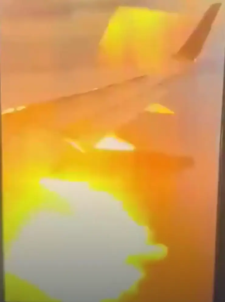 Passengers and on-lookers were horrified (X)