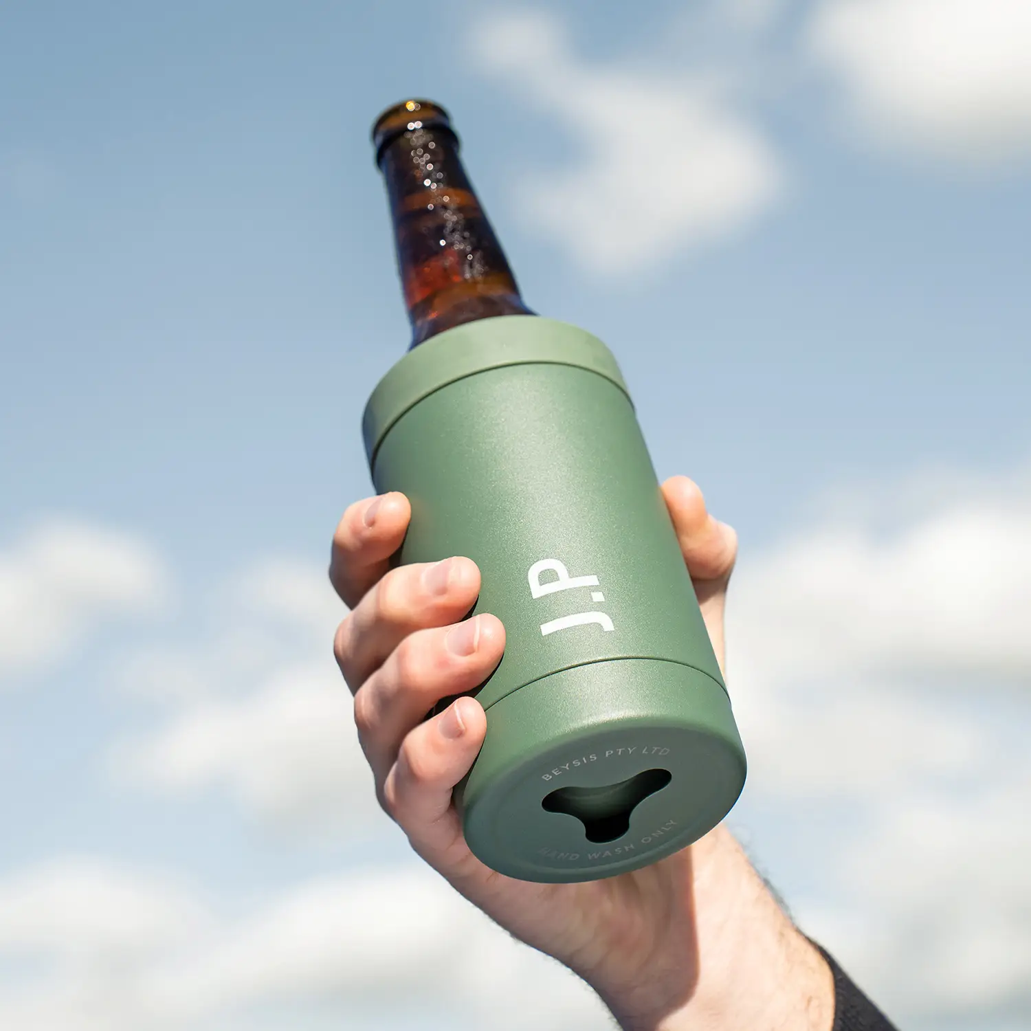 Sneaky (and helpful) beer bottle opener. (Young Henrys/Beysis)