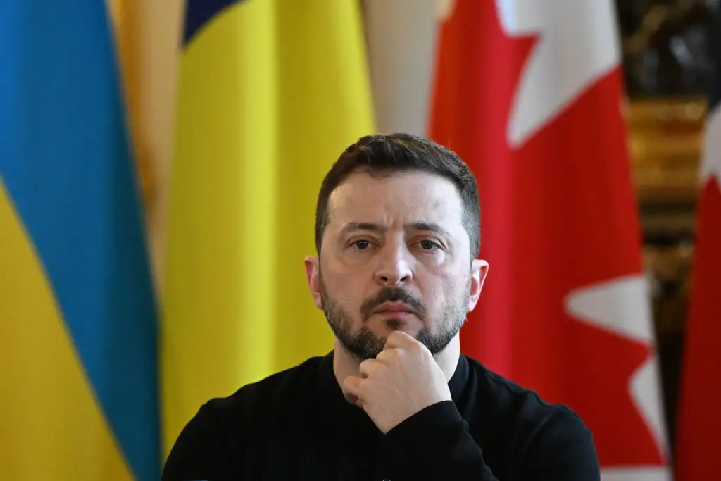 Ukraine's President Zelenskyy is yet to respond to the update (Justin Tallis - WPA Pool/Getty Images)