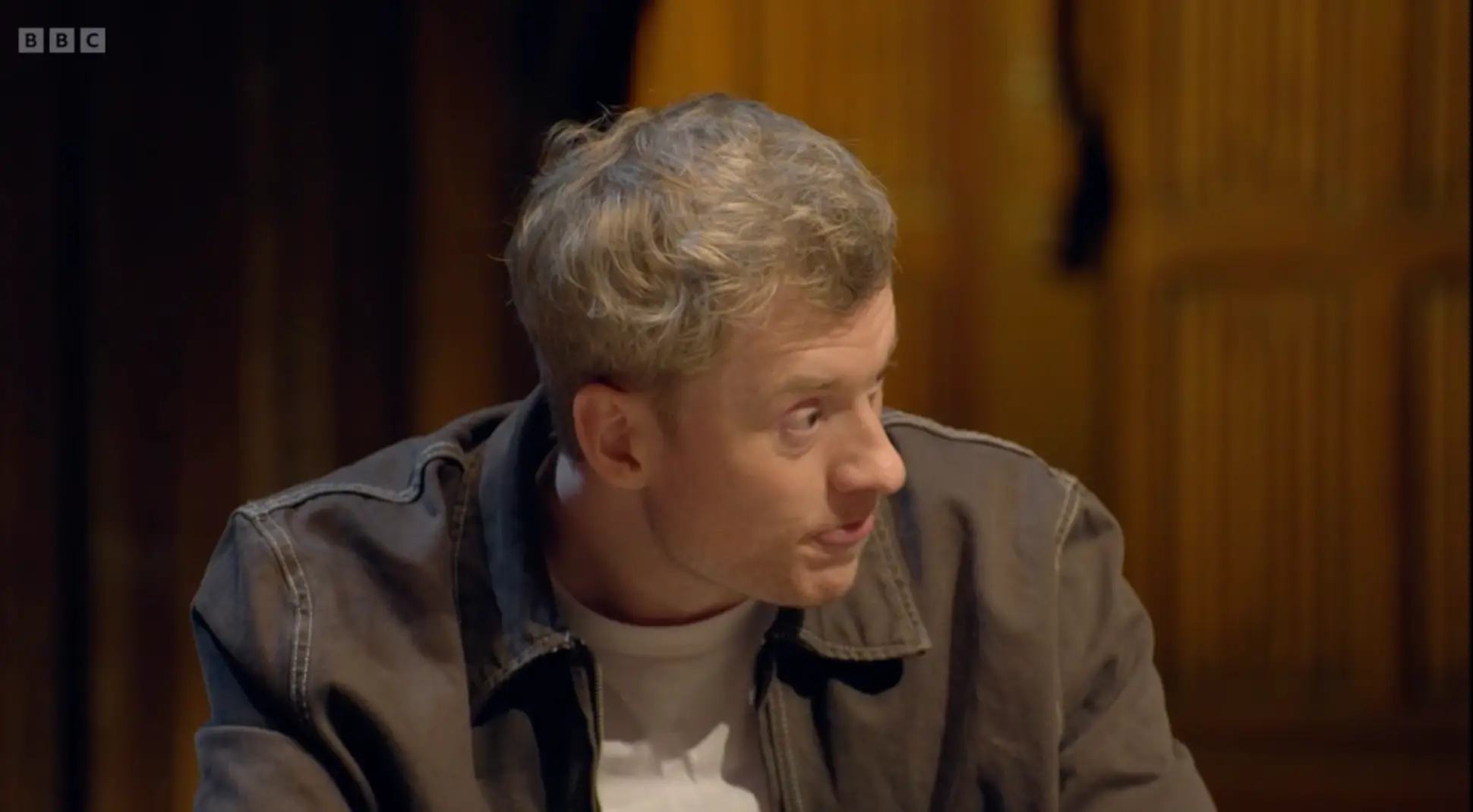 Acaster and Jama are, however, left with a conundrum of whether to throw Grant under the bus (BBC)