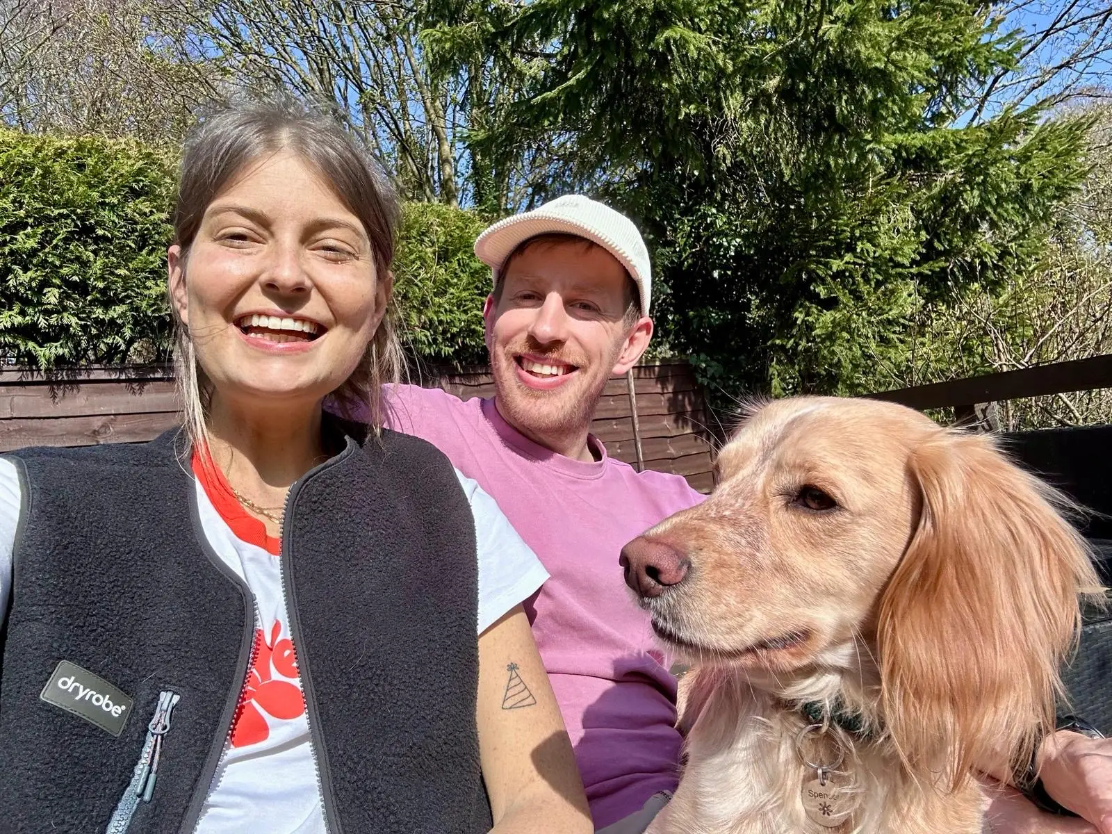Flo and her husband Josh travelled to Turkey to see if he's a viable donor for a liver transplant (Handout)
