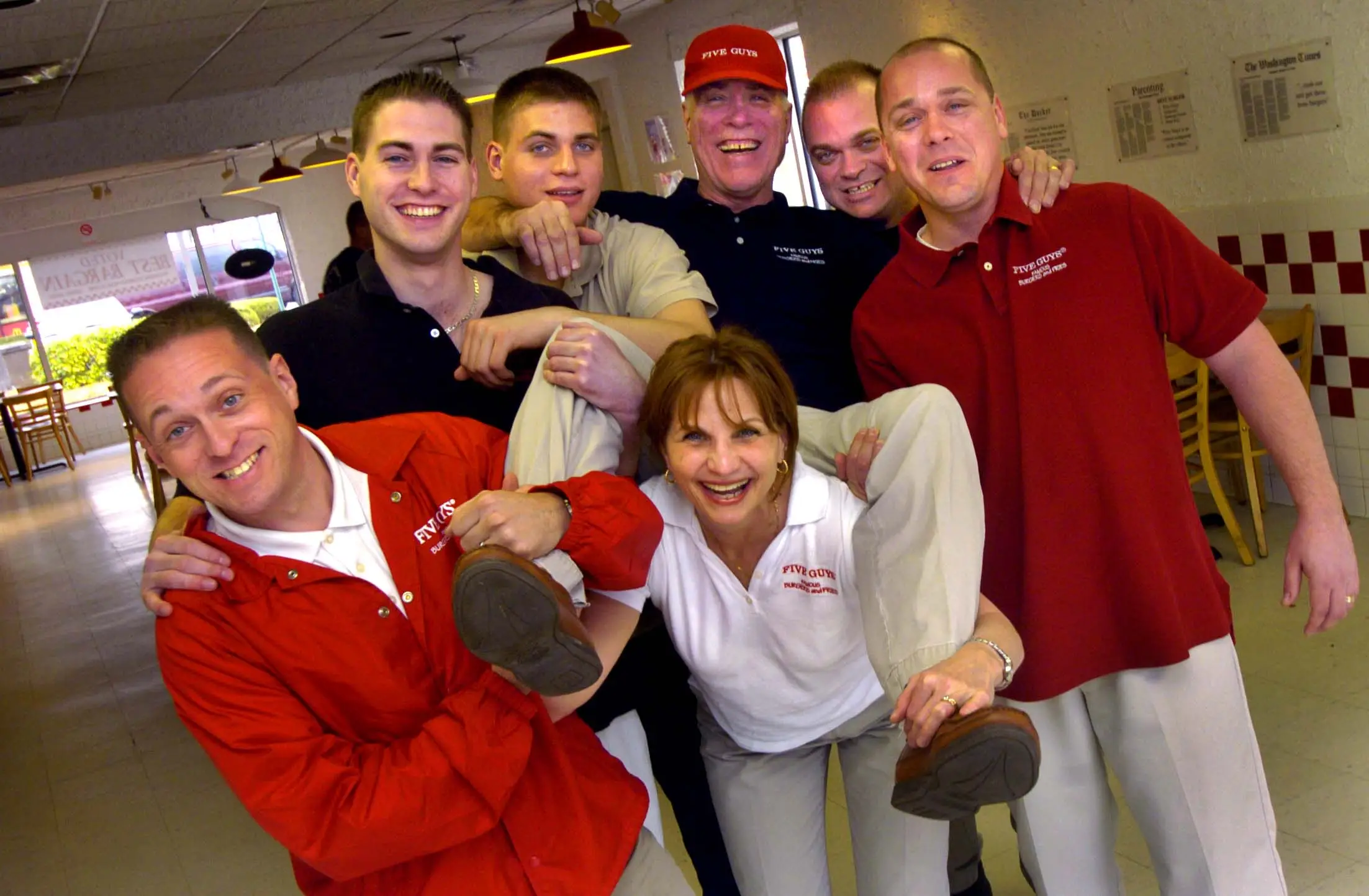 All five sons were made VPs of the company (Katherine Frey/The The Washington Post via Getty Images)