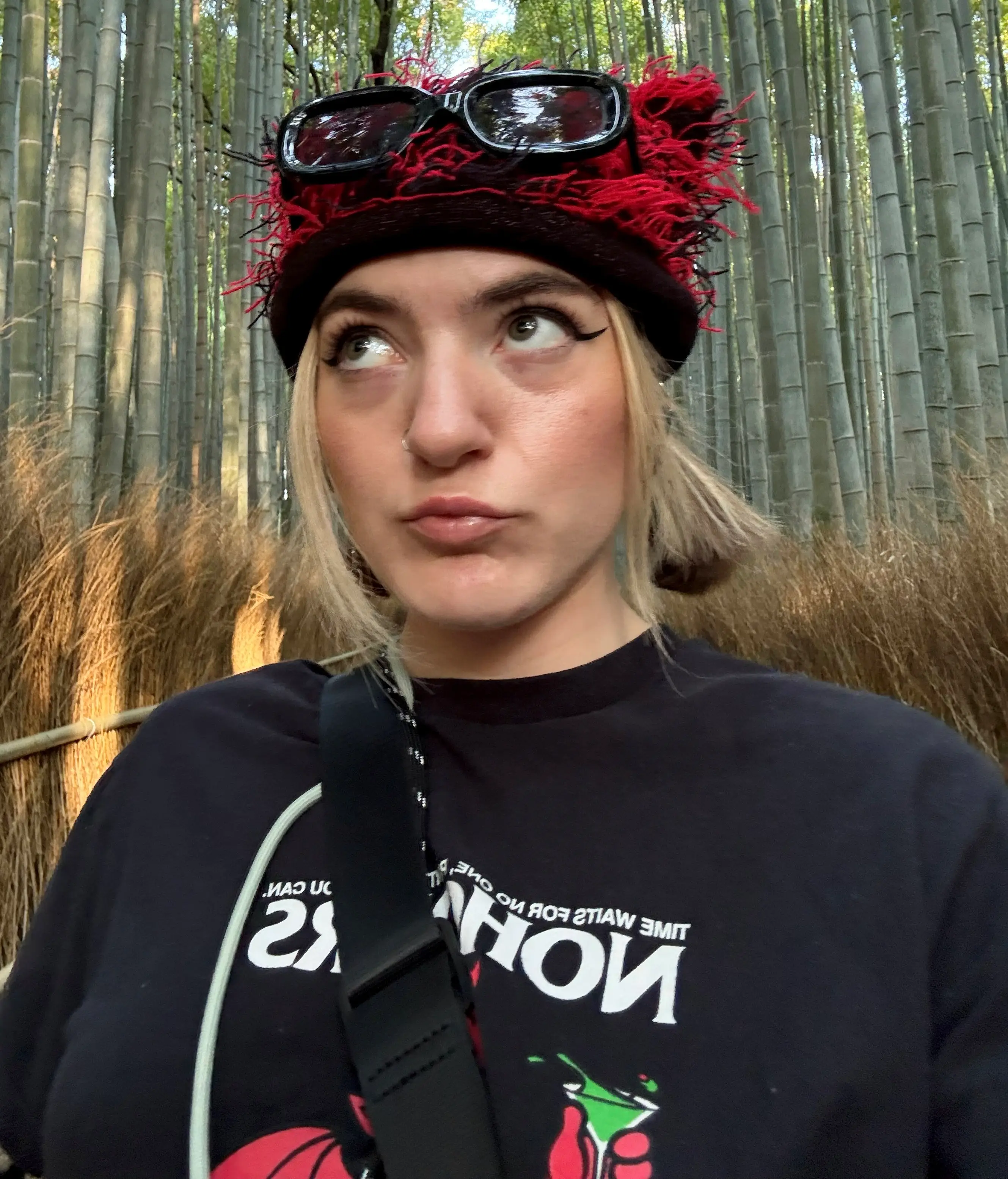 The former 'party girl' was given a four-year suspended sentence (Izabel Rose/SWNS)