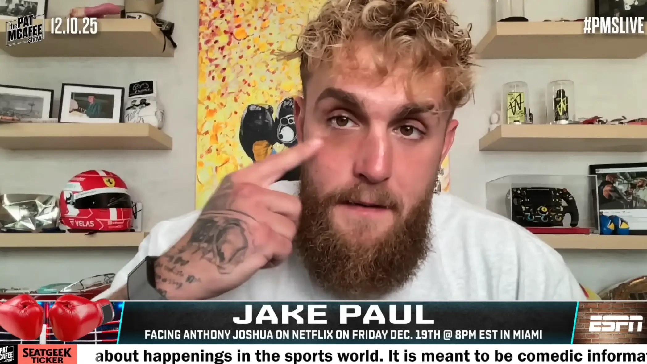 YouTube/The Pat McAfee Show