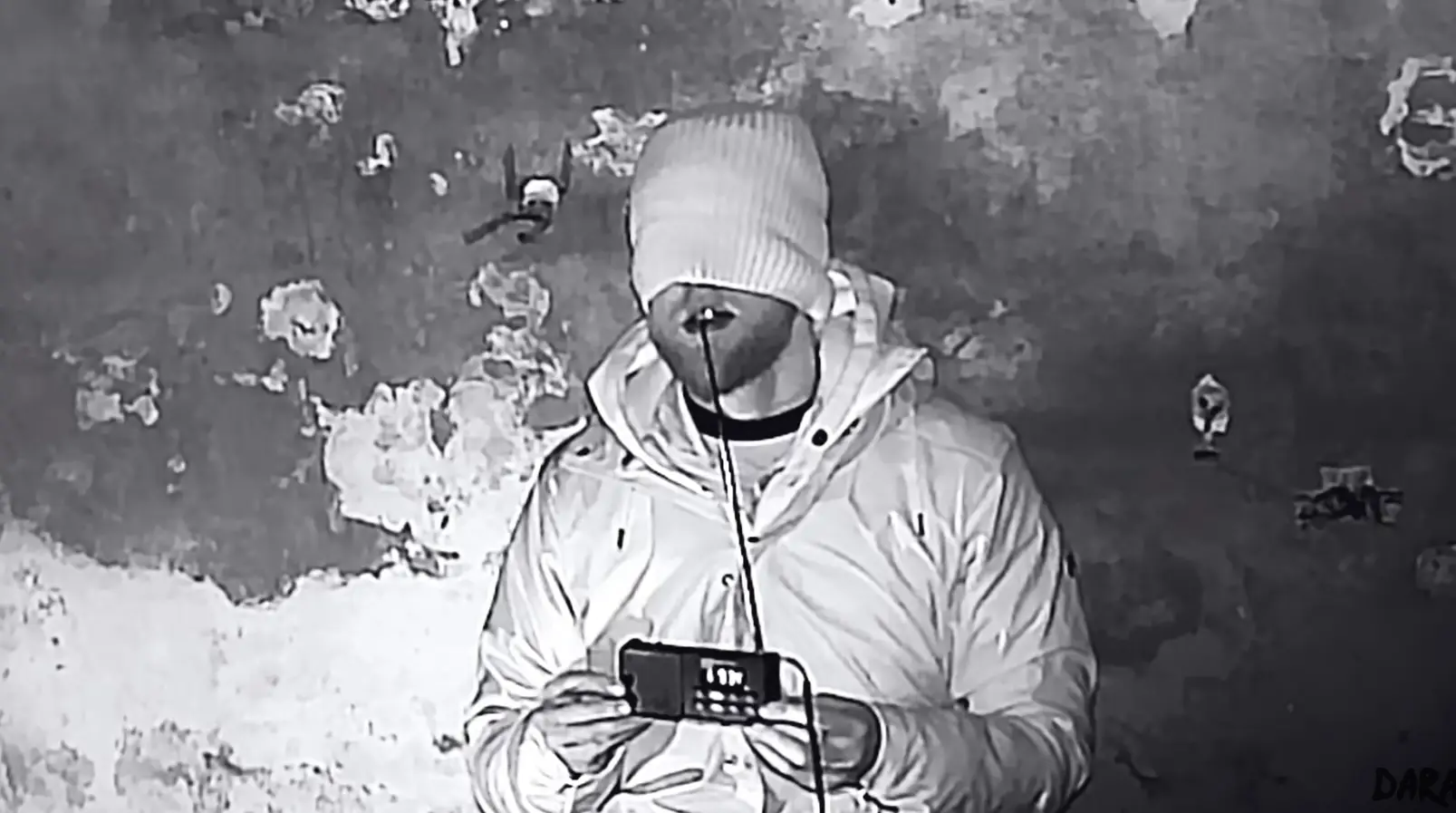 Their device managed to pick up a series of bizarre sounds (YouTube/Dara Tah)