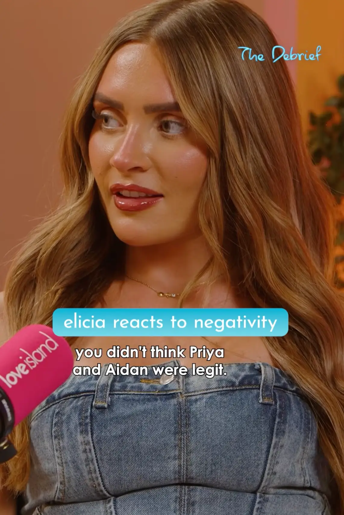Elicia said Priya 'seems quite bitter' (YouTube/Love Island)