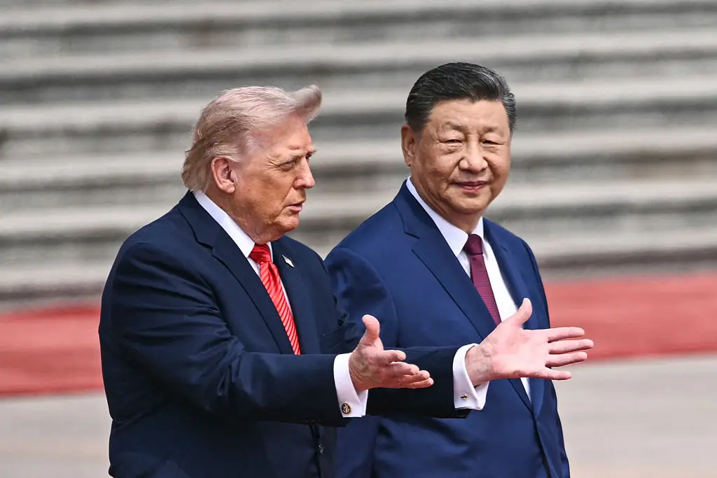 Trump said his welcome was 'an honor like few have ever seen before' (Brendan SMIALOWSKI / AFP via Getty Images)