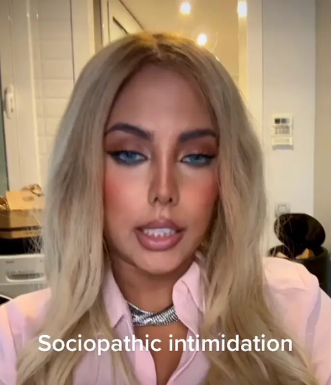 Batra says intimidating people ‘really works in a business setting’ for her.