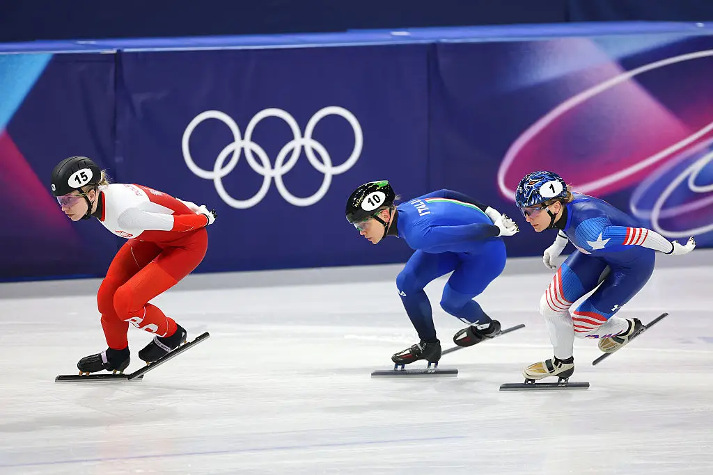 All three women went down (Photo by Sarah Stier/Getty Images)