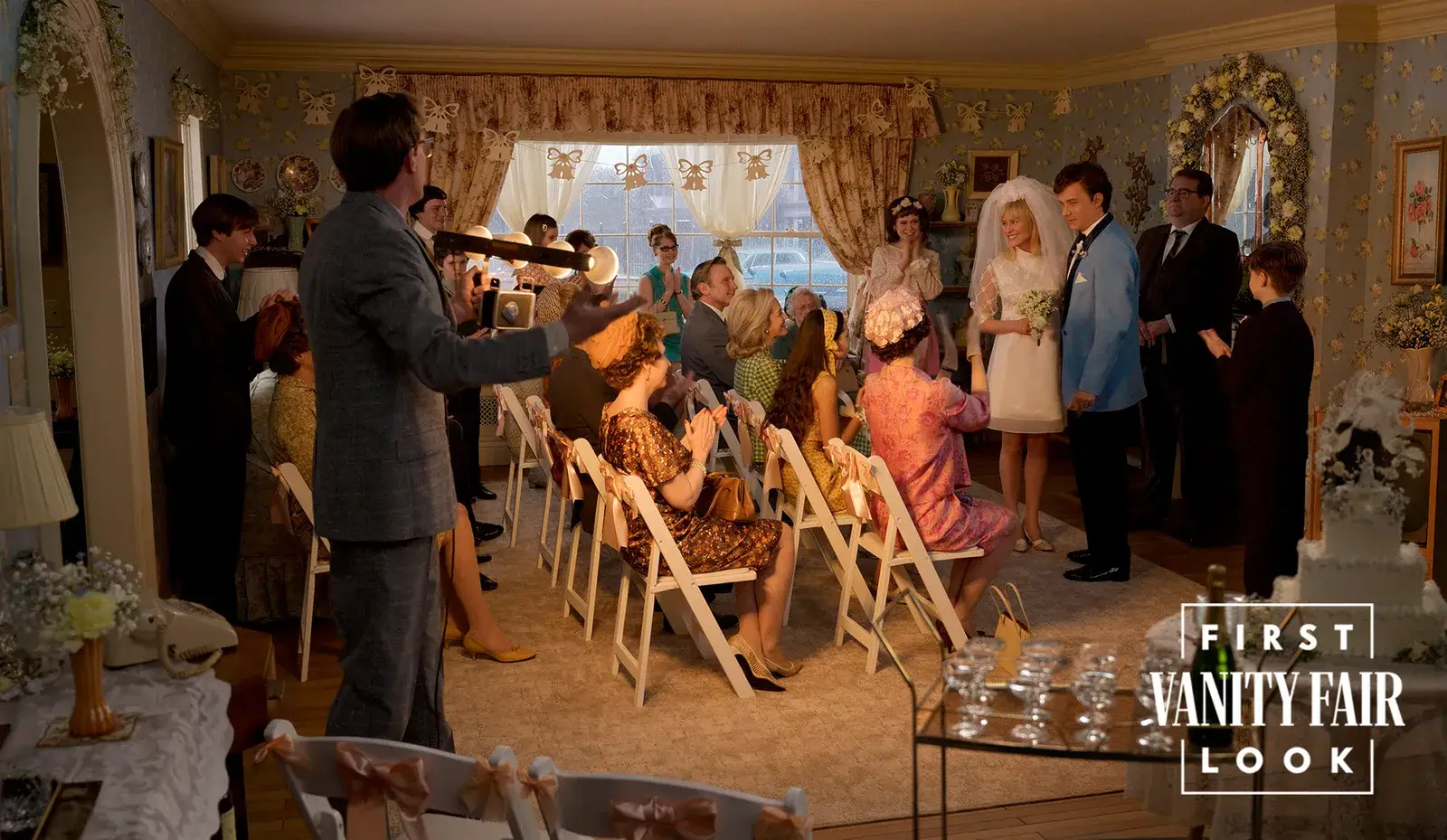 Hanks' father will be played by a man almost 15 years younger than him in Paul Bettany. (Sony Pictures via Vanity Fair)