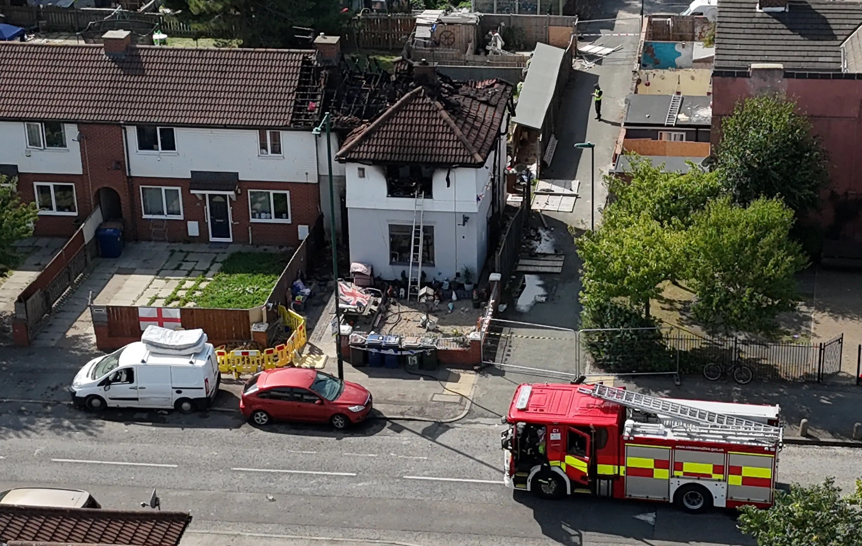 Neighbours have described the horrific scene (Owen Humphreys/PA Wire)