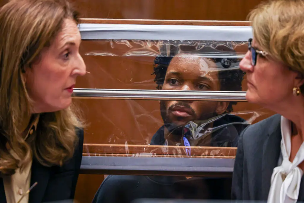 Burke in court at a preliminary hearing (Ted Soqui - Pool/Getty Images)