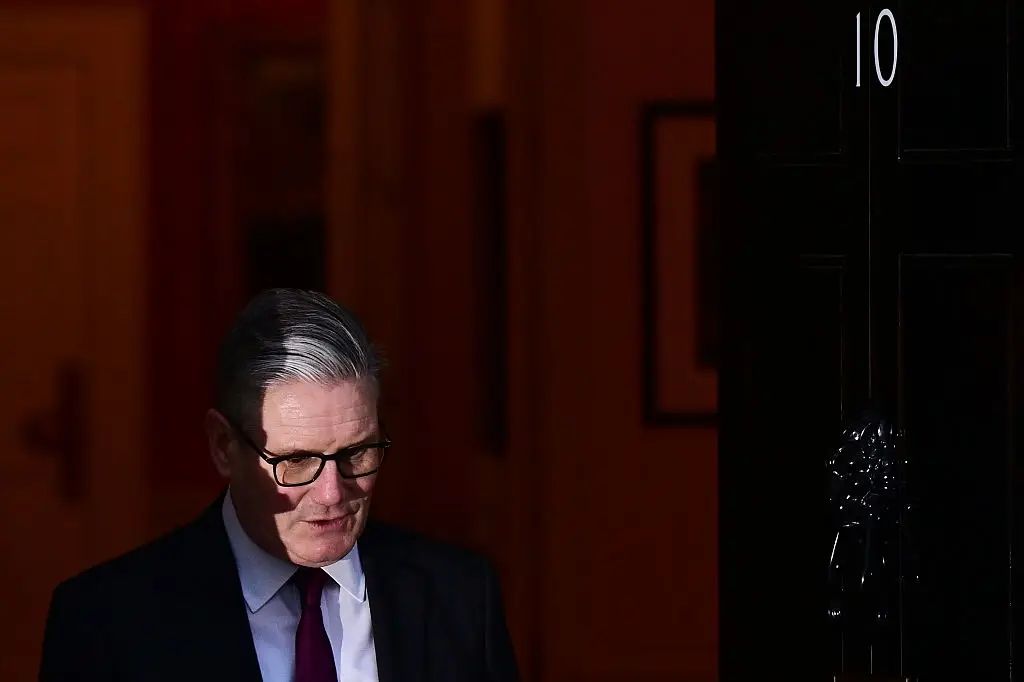 Keir Starmer spoke outside Downing Street on the situation (Leon Neal/Getty Images)