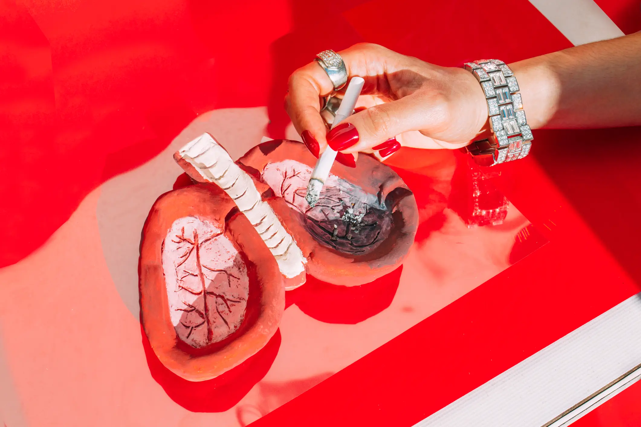 Smoking isn't good for the lungs (Getty Stocks)