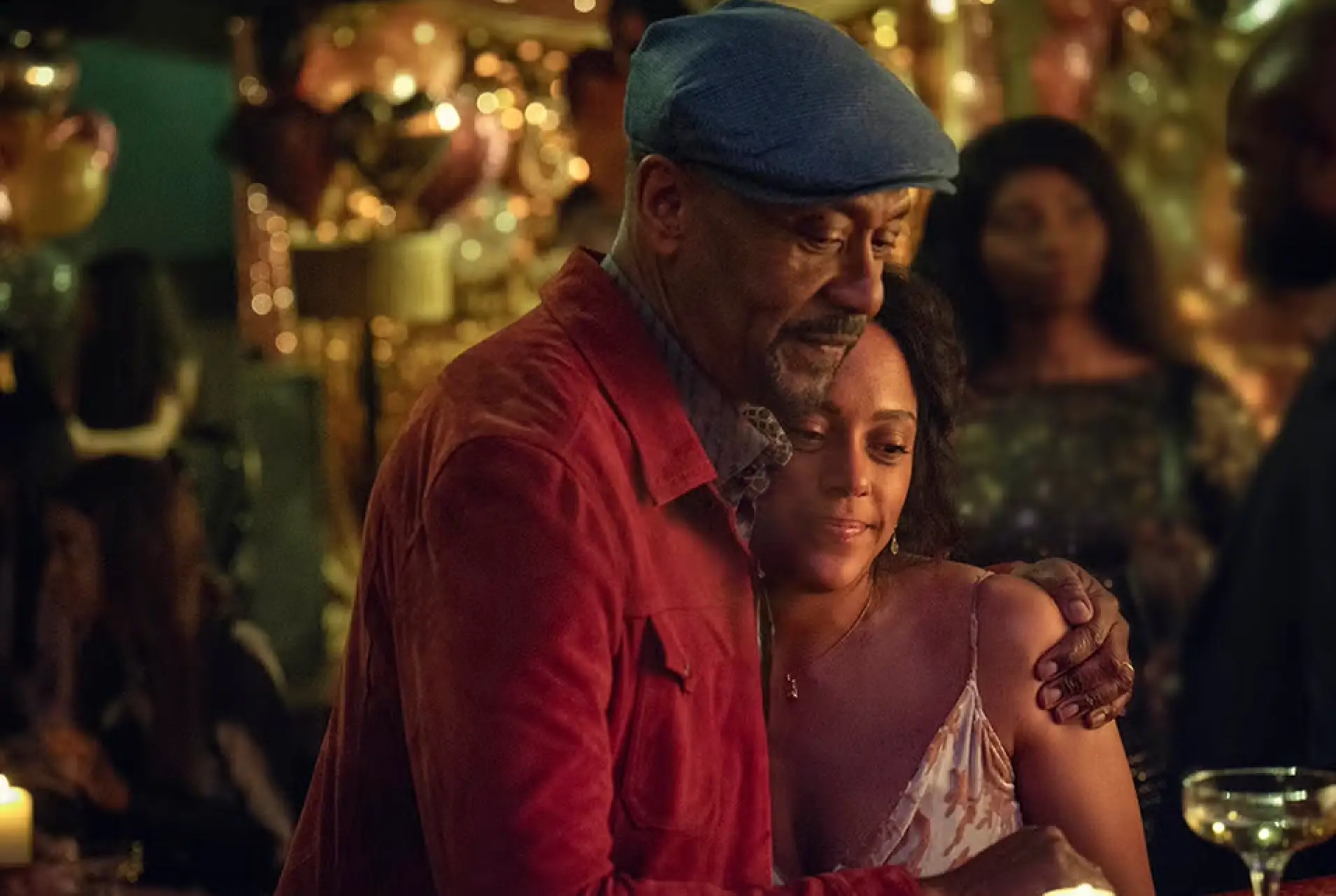 Missing You features Sir Lenny Henry as DI Donovan's Dad (Netflix)