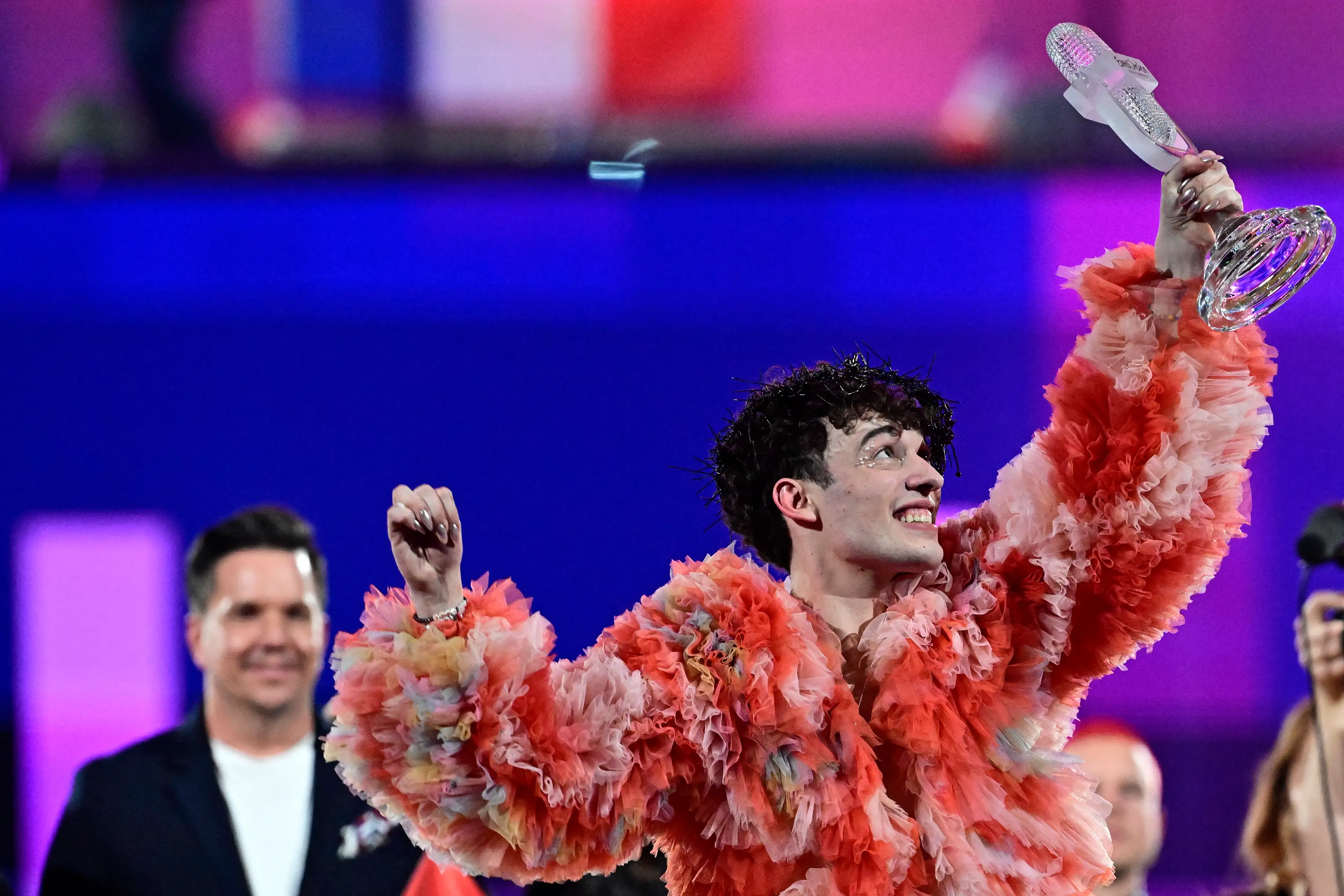 Nemo won the contest. (TOBIAS SCHWARZ/AFP via Getty Images)