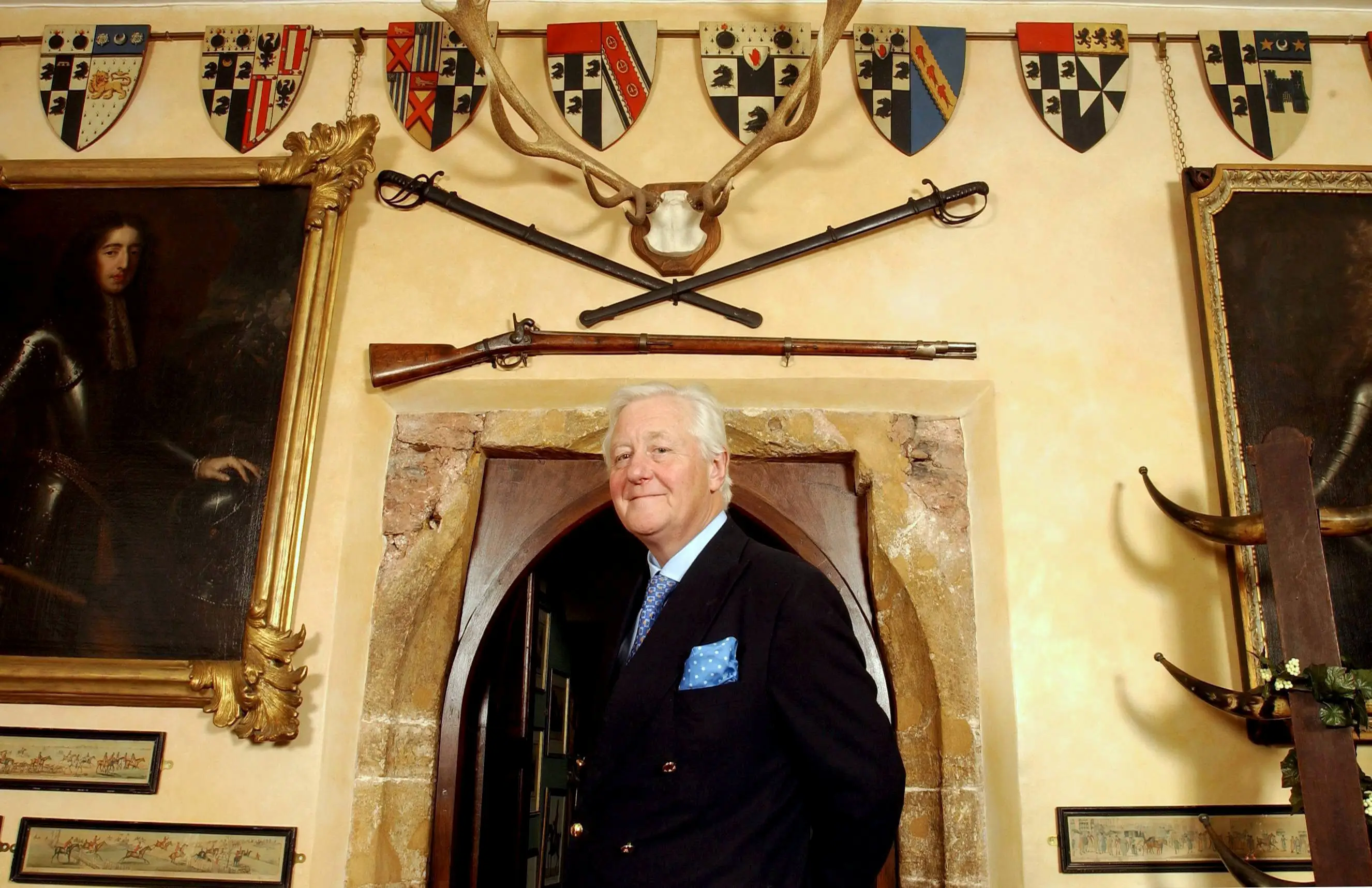 Sir Benjamin Slade is 79 and is looking for a woman to give him two sons (SWNS)