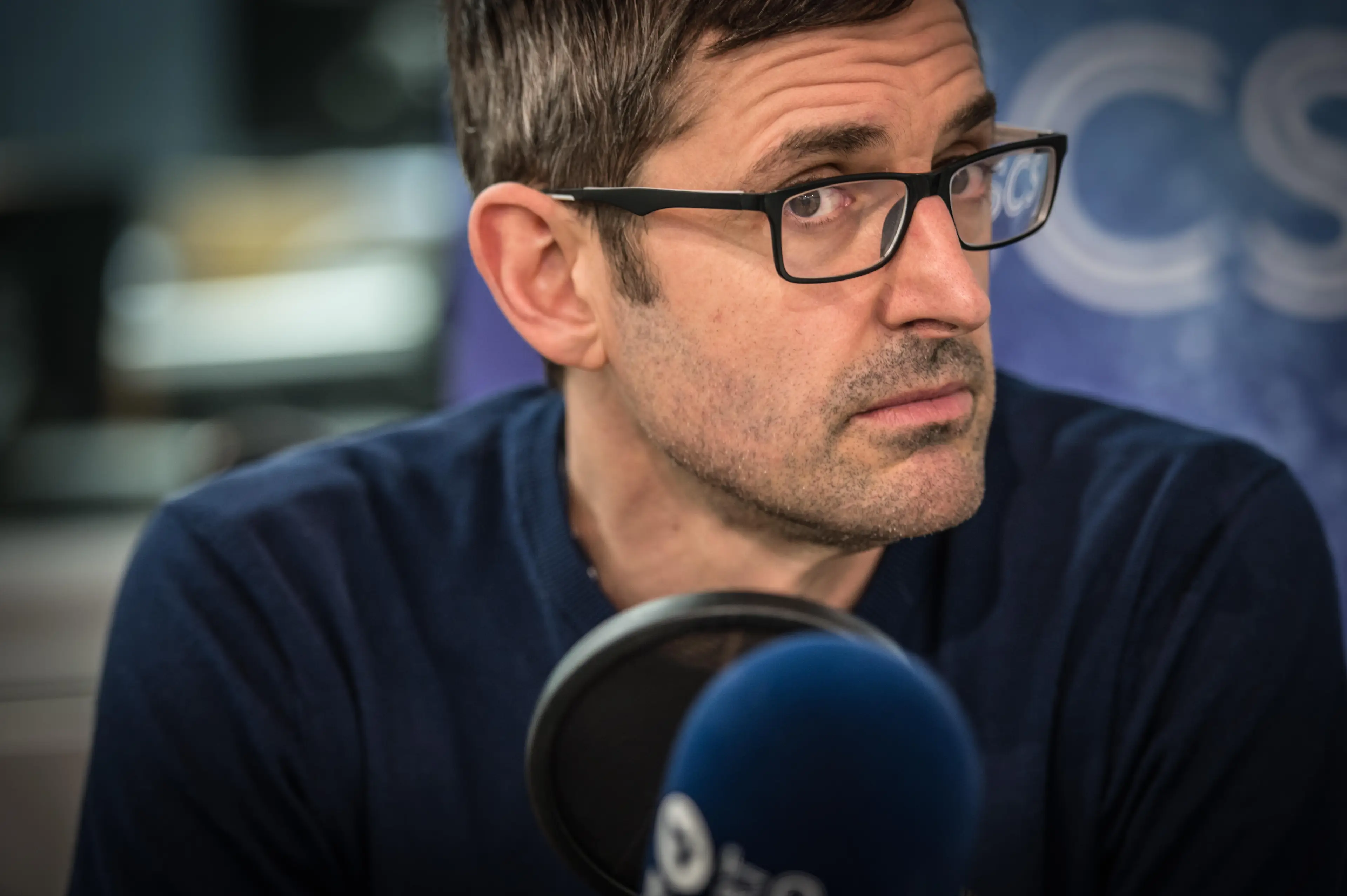 Theroux's interview with Dench is one of a six-part series.