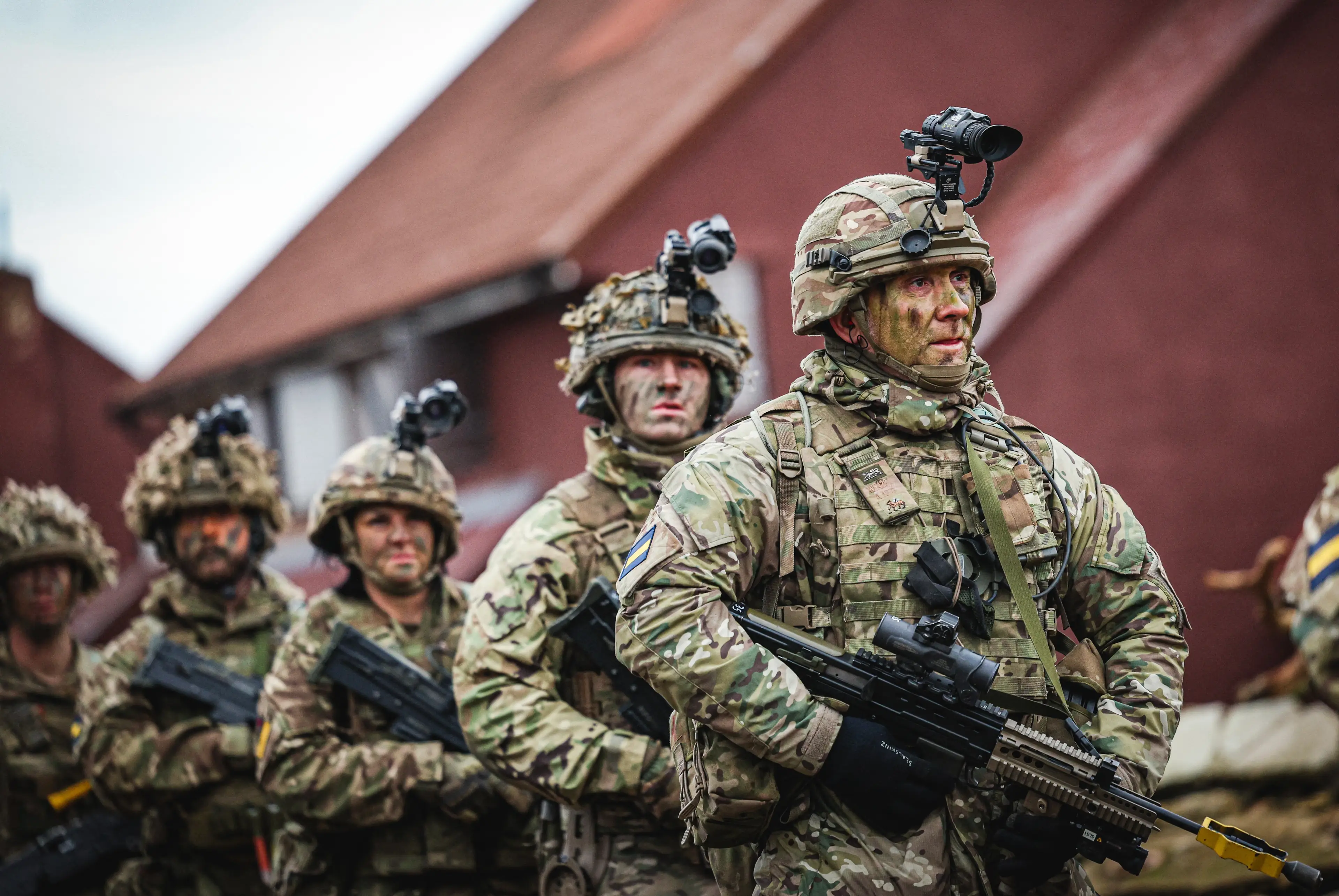 People in certain careers could avoid conscription if it was ever brought back (ADRIAN DENNIS/AFP via Getty Images)