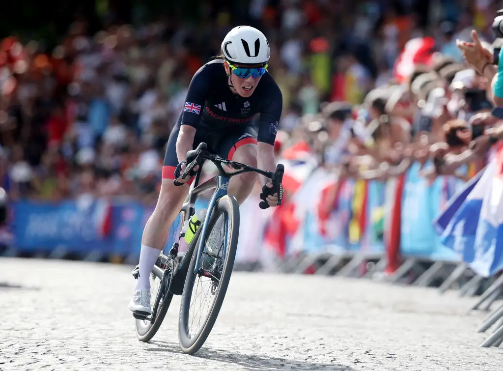 Team GB's Henderson finished 13th in the road race. (Jared C. Tilton/Getty Images)