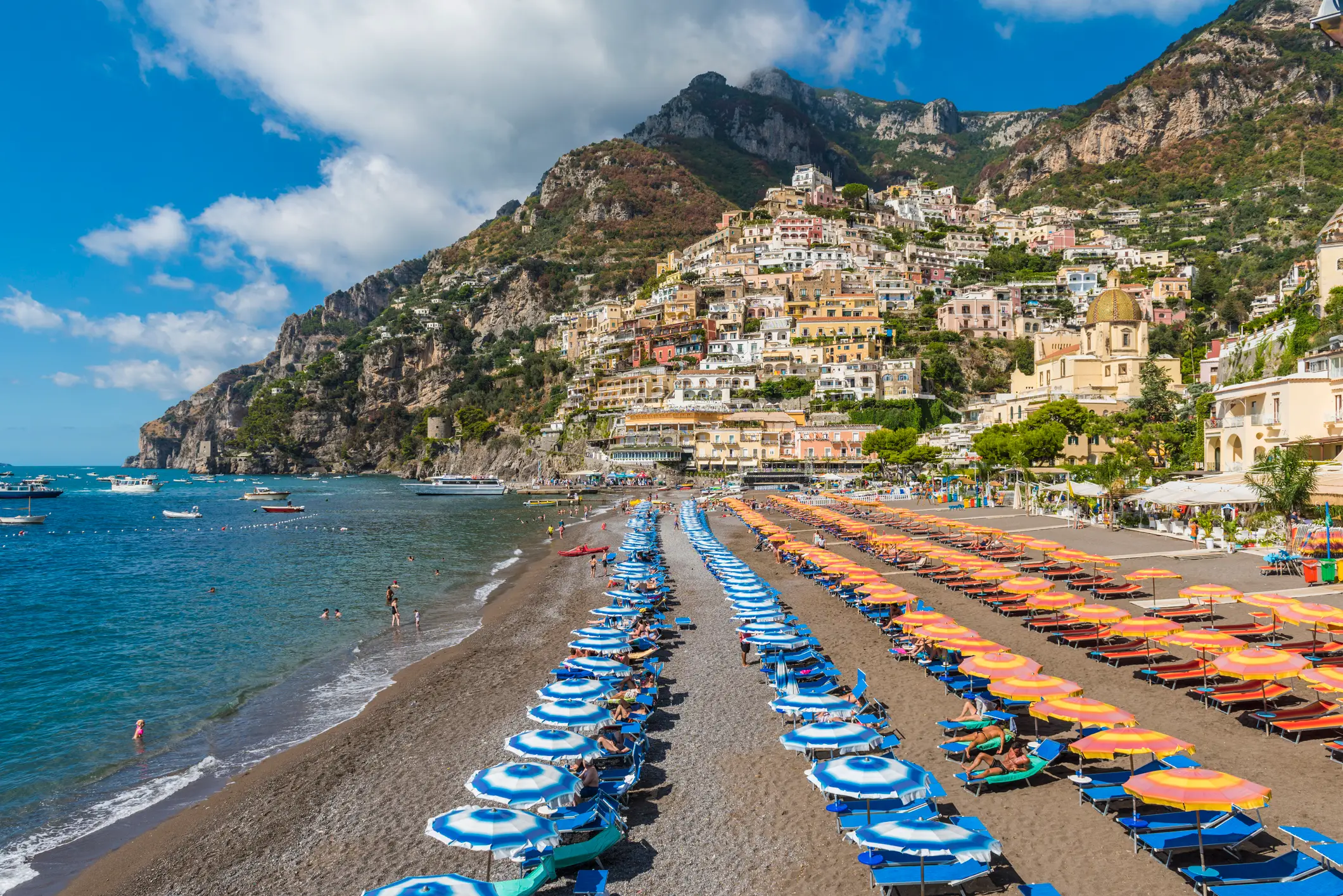 Positano Beach.