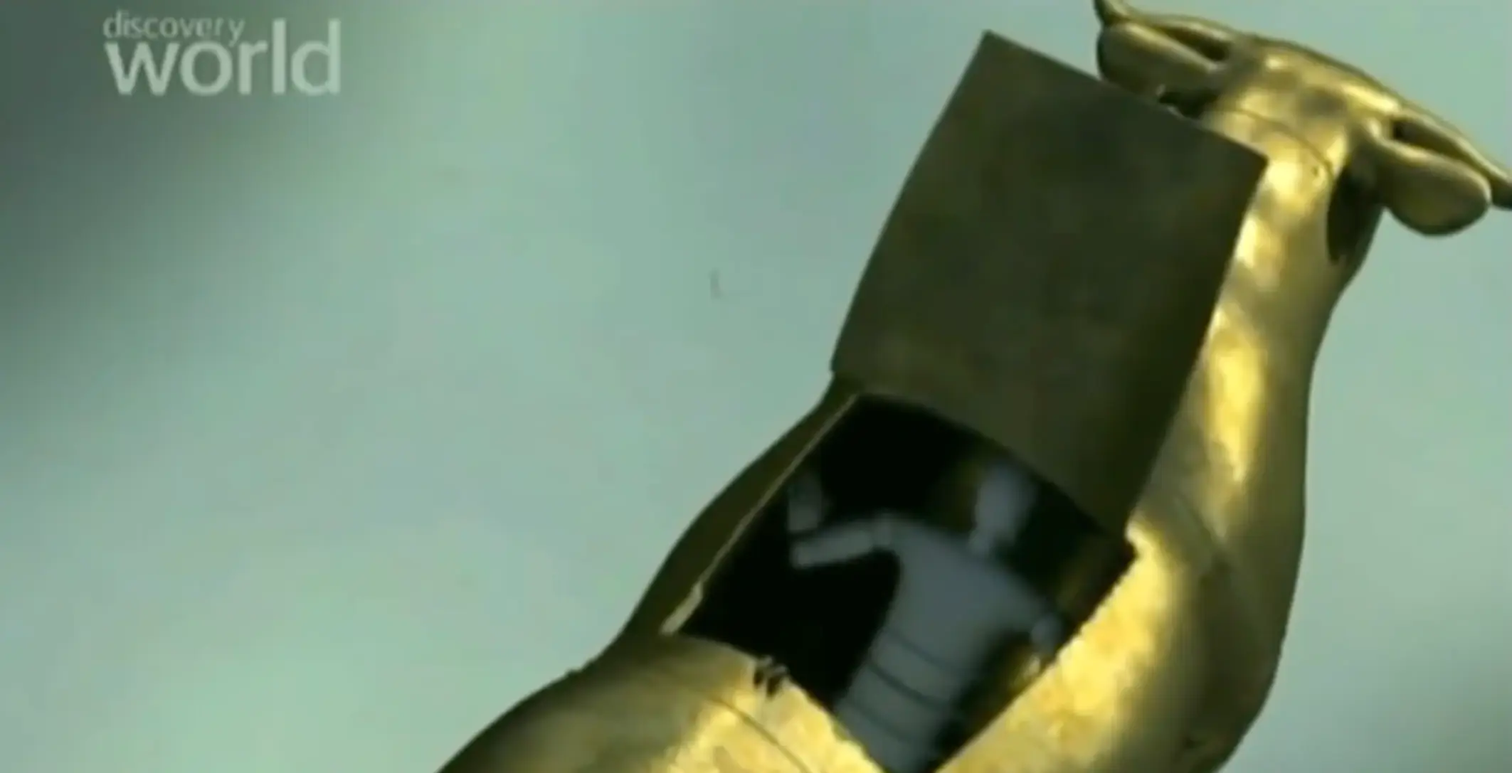 So the way it works is that a victim would be locked inside the hollow Bull via a trapdoor and have a fire lit from the base.