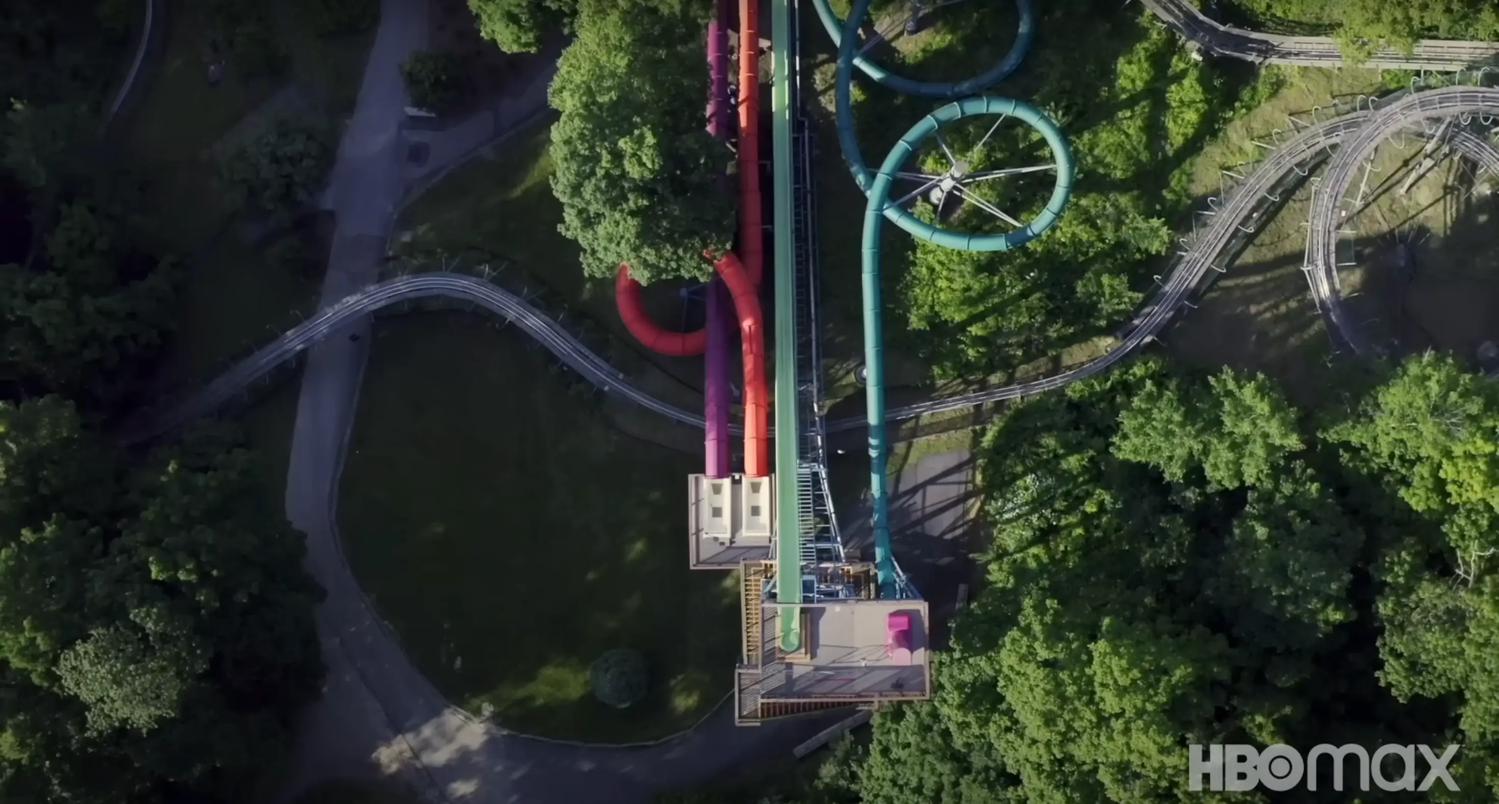 One of the slides at Action Park. (YouTube/Max)