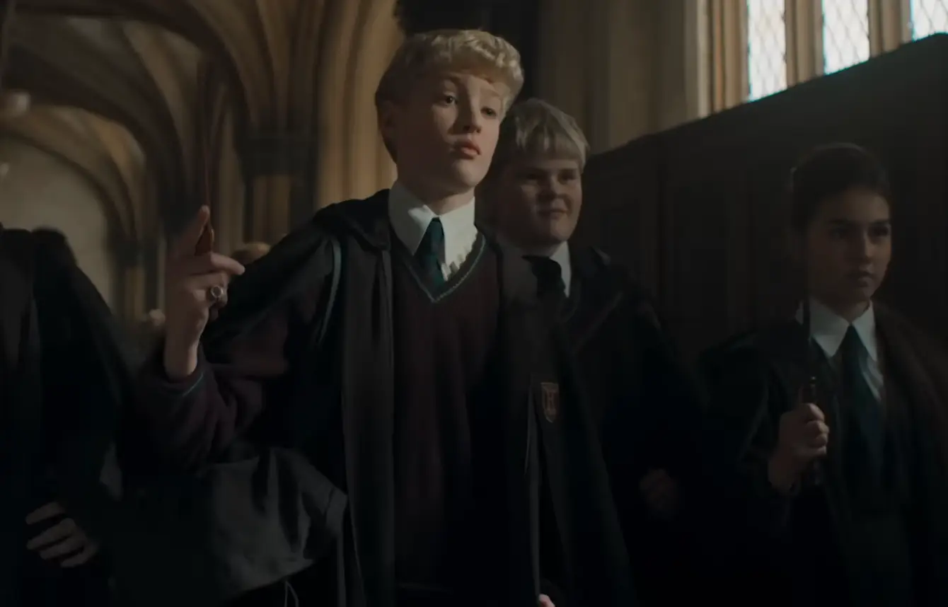 We're also introduced to a signet ring wearing Draco Malfoy (HBO)
