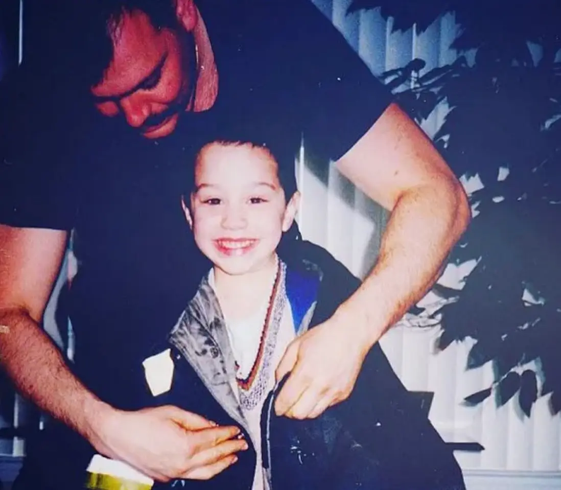 Davidson will turn 33 in November, which is th age that his dad was when he passed away in 2001 (Instagram)