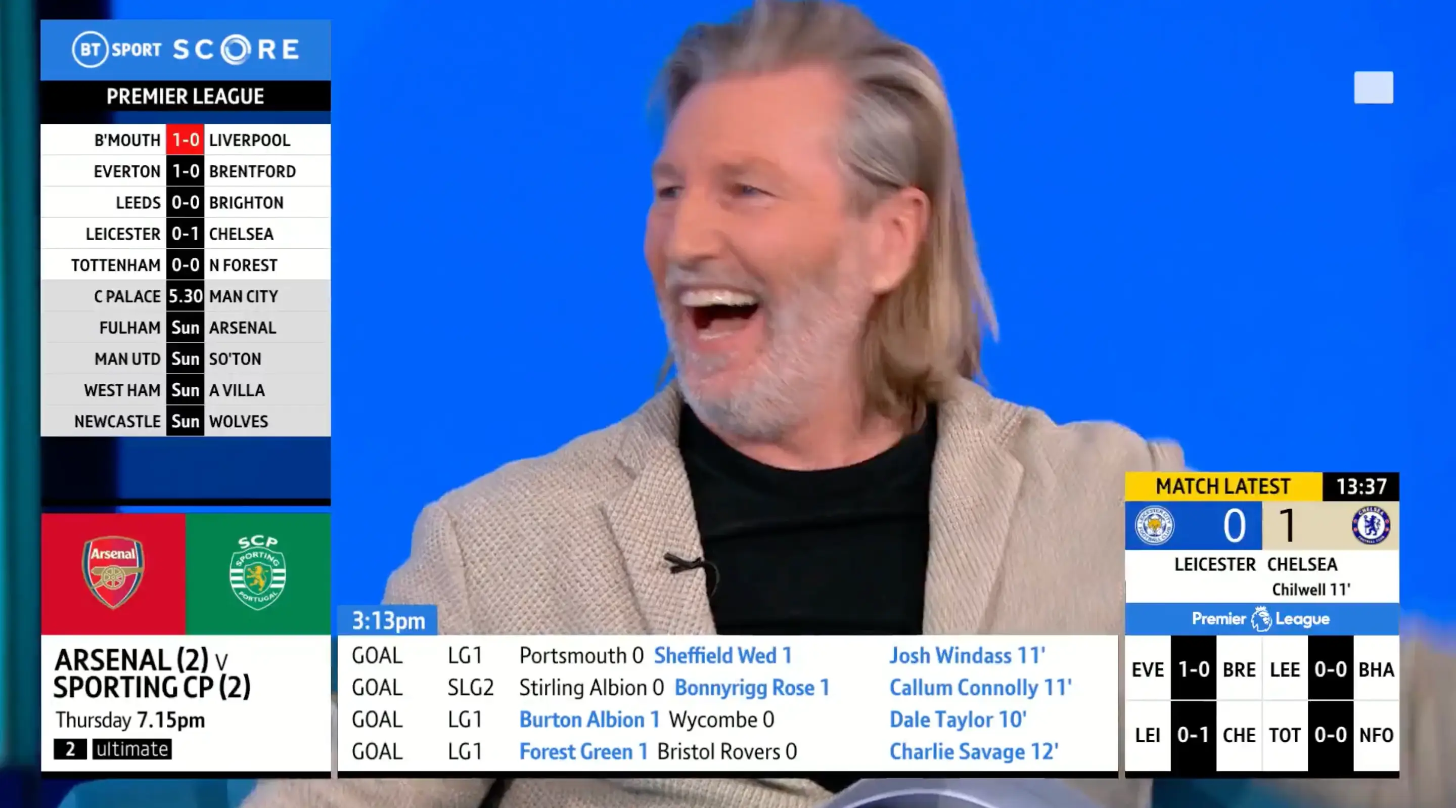 Savage was clearly emotional after Charlie's goal.