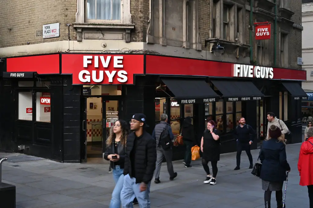 Five Guys is now a fast food staple for many (John Keeble/Getty Images)