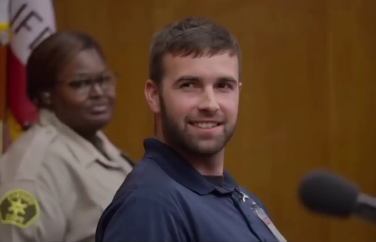 The moment Ronald discovered he was actually the star of a TV show (Amazon Freevee)