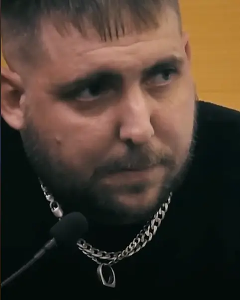 James Fenton found the remains while looking in an abandoned building (TikTok/@bbc_scotland)