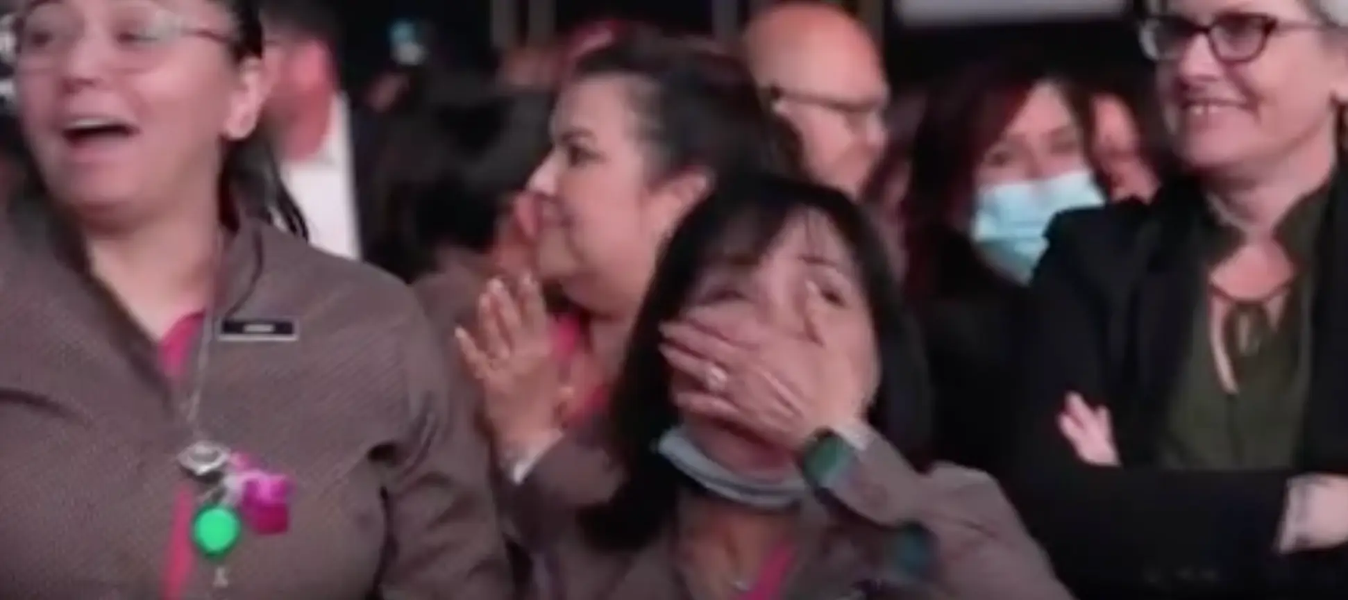 Some workers couldn't believe it.