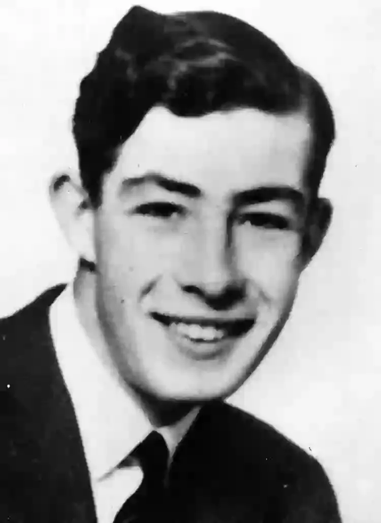 Neil Moss was the first man into the previously unexplored passage, he never came back out (David Webb/James Lovelock collection)